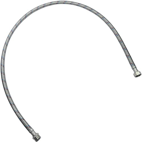AERZETIX - C51094 - Schlauchleitungen sanitär 1000mm 3/8'' männlich - weiblich - flexible verbindung wasserhähne badezimmer küche heizung - flexibler anschlussschlauch
