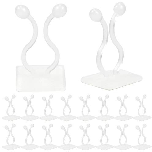 kissral Pflanzenclips Groß 100 Stück Wandbefestigung für Pflanzen, Kletterpflanze Befestigungsklammern für Pflanzen Sicherung Unterstützt