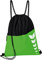 Erima Unisex Six Wings Basic Turnbeutel (7232331), Green/schwarz, 1