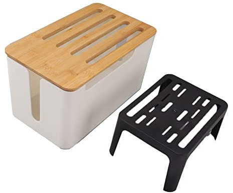 QANYEGN Router-Organizer, Modem-Kabel-Router-Abdeckung, Heim-WLAN-Router-Organizer Für WLAN-Router, TV-Box-Komponenten
