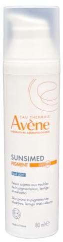 Avène Sunsimed Pigment LSF 50+ Eau Thermale zur Vorbeugung von lichtbedingten Pigmentflecken und Hautalterung, 80 ml Lösung