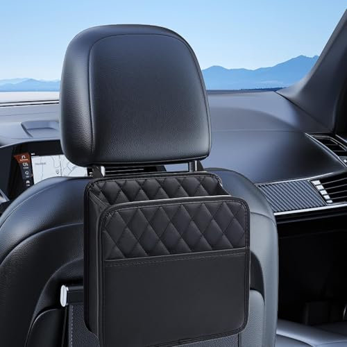 YYBCDSA Auto Kofferraum Organizer,Auto Aufbewahrungstasche für Audi A3 A4 A5 A6 A4L A6L Q2 Q3 Q5 Q7 Q8,Kofferraum Organizer Autotasche mit Klett Kofferraum Taschen Faltbar, Wasserdi
