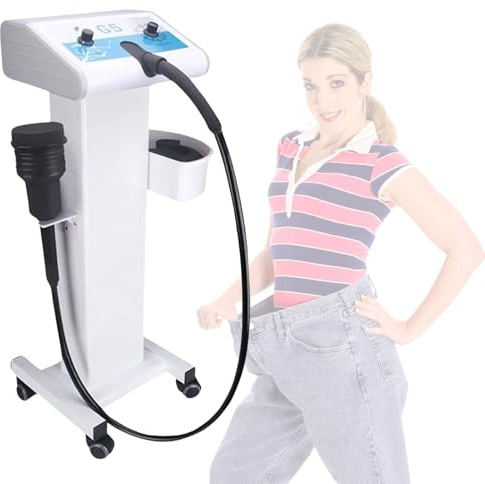 HTYSCUL G5 Vibrationsmassagegerät Ganzkörper Hochfrequenz Körperformung Gewichtsverlust Professionelle Handheld Spa Massageköpfe