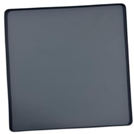 DimyFew Kühlschrank Matte Silikon Kühlschrank Tropfmatte mit erhöhtem Rand, Mini Kühlschrank Tropfschale Bodenschutz wiederverwendbar für Waschmaschine, Trockner, Weinschrank, Grau 50 x 50 cm