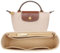 Sunshine smile Pliage Organizer Mini,Organizer für Longchamp Tasche Mini,Taschen Organizer für Longchamp Mini,Taschen Organizer für Longchamp Tasche Damen für Mini-Größe,Organizer-Einsatz,Einzel-Mini