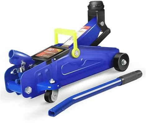 XFYESL hebebühne Auto 2T horizontales hydraulisches Auto mit integriertem Wagenheber für Reifenwechsel, spezielles Auto-Reparaturwerkzeug für Geländefahrzeuge rangierwagenheber(Package 3)