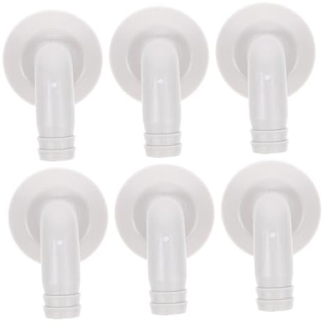 LOEFLIFA 6pcs Air Conditioner Drain Hose Connector Draining Hose Connector for Tube Drain Hose Fitting for Air Conditioner Parts