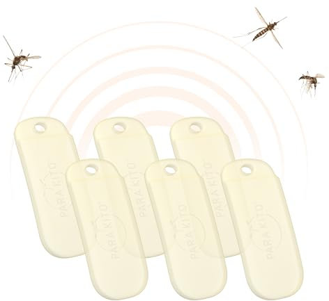 BIOSYNEX - PARAKITO - Recharges pour Bracelets Anti-Moustiques - 6 Plaquettes Recharges (4 + 2 Offertes) - 3 Mois de Protection (6x15 Jours) - Sans DEET