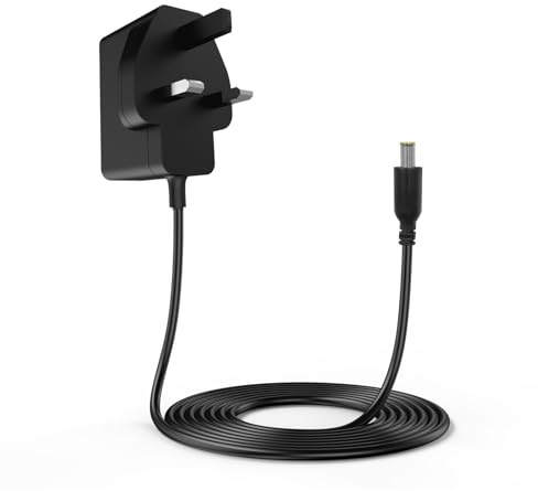 25V AC Power Adapter for Gtech Hedge Trimmer HT20 HT30 HT50 LHT50 GT50 ST20 | Replacement Charger for GT3.0 GT4.0 GT5.0 Cordless Grass Trimmers, Charging Cable, 4.9FT