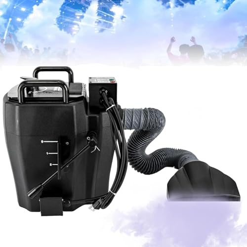 qudkdhs Machine à fumée Basse de 3500 W avec Tube, Machine à fumée à Glace carbonique de 40 A, Machine à fumée Professionnelle pour Grandes scènes, Clubs de DJ, fêtes, célébrations, Mariages