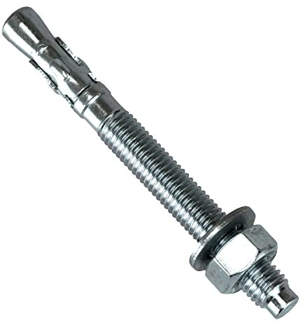 Naka24 25 Stück LSB M12 12x180mm Schwerlastdübel Schwerlastanker Bolzenanker verzinkt