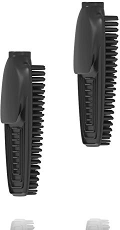 arteneur Ersatzbürstenkopf Silikon 2er Pack für arteneur WC Bürsten | Ersatz-Bürstenkopf mit Anti-Haft-Wirkung, selbstreinigend, passt auf alle arteneur Toilettenbürsten, ca. 7 x 12 x 2,5 cm