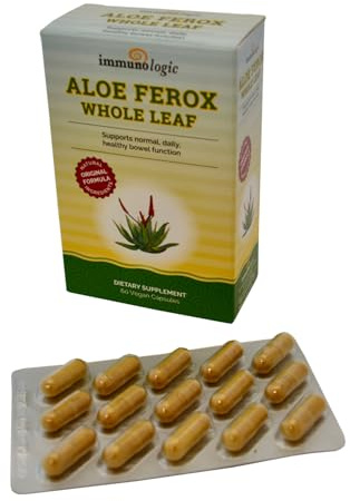 Sun Star Organics Aloe Ferox Whole Leaf Capsules - Aloe Ferox 60 Vegan Capsules -