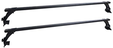 Dachgepäckträger Universal-Auto-Dachträger-Querträger Gepäckträger-Dachseitenschiene Auf Türspalt Mit Regenrinne 120 cm Dachträger