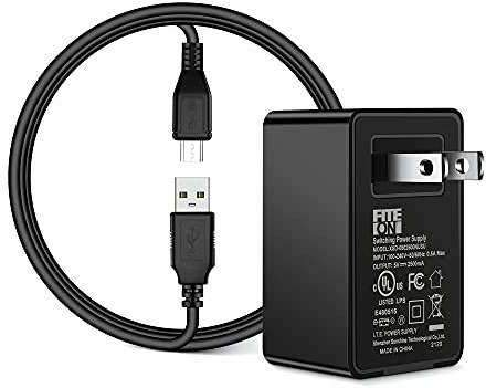 FITE ON Micro USB Cable & Wall Charger Replacement for Dremel PC10-02 Versa 4V Cordless Cleaning Tool- Grout Brush- Bathroom Shower Scrub- Kitchen & Bathtub Cleaner Power Supply Charger