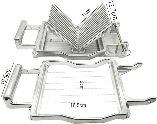 HACSYP käseschneider Kommerzieller Käseschneider, Küchenbutterschneider, Dessert-Käseschneider, Käsekochen mit 1 cm und 2 cm Klingendraht aus Edelstahl