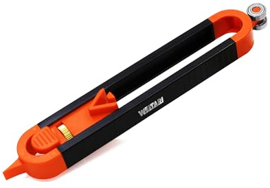 WEITARI Precise Contour Gauge Scribe-Tool Woodworking - With Lock For Pencil, Profile Scribing Ruler,Upgrade Measuring Scriber Tools