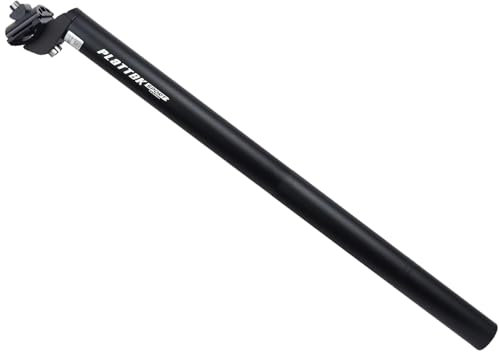 PLATTBK Fahrrad sattelstange 25,4 27,2 28,6 30,9 31,6mm Aluminium Sattelstütze 440mm für BMX Rennrad Downhill Bike Track Fixed Gear MTB