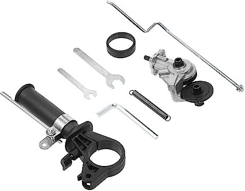 QZHDX Electric Drill Plate Cutter Metal Nibbler Drill Attachment DIY Metal Drill Attachment Electric Drill Shears Attachment Cutter Sheet Metal for Cutting Iron White Sheet Steel Copper Aluminum
