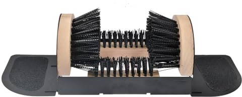 Boot Scraper Outdoor Shoe Brush - Outdoor Heavy Duty Shoe Boot Scraper - Outdoor Floor Mount Shoe Cleaner Brush for Home, Mall, Entrance Hall