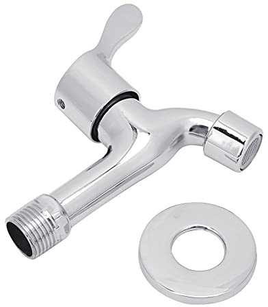 Zeitverzögerter Wasserhahn Wassersparend, G1/2 Zoll | Automatische Abschaltung, Messing-Ventilkern, Armatur für öffentliche Küche Badezimmer