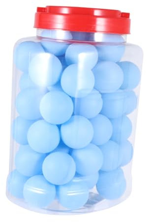 BESTonZON 60stücke Tischtennisbälle Blau Sportbälle Aus Kunststoff Langlebige Pongbälle Für Heimsport Und Übungsball Im Freien