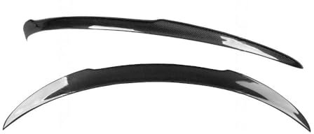 LYUNQET Heckspoiler Flügel Für Benz CLA W117 C117 2013-2019 FD Stil Carbon Fiber Heckspoiler Stamm Flügel FRP Wabengeschmiedet Glänzend schwarz