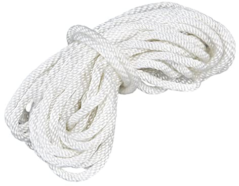 Aoresac Cuerda de Arranque de Retroceso, Nylon de 10 M de Largo para Cortadoras de Césped Recortadores con Sierras de Cadena Grande, Piezas de Motor (4.0 mm)