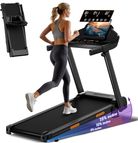 CURSOR Cinta de Correr Plegable con Inclinación 15%