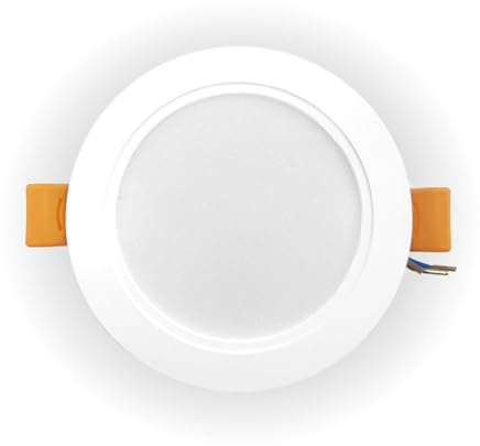 A2ZWORLD Faretto Led da Incasso CCT 5W 450lm, D95X25mm, Foro 70mm, 3 Colori 3000K 4200K 6500K Angolo 120° IP20