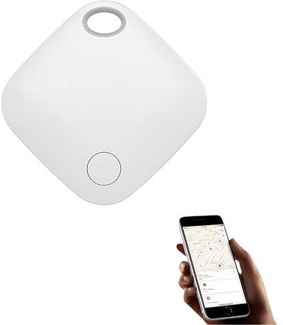 ITagPro -Car Tracker (Traqueur GPS Voiture sans Carte SIM) - Compatible avec Le GPS Find My Traceur d'Apple, adapté aux Animaux et aux véhicules (Blanc)