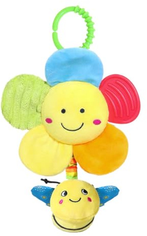 Barnvagn Hangable Toys, Hangable Rattles Toys | Barnvagnsleksak med Sensory Activity | Bekväm småbarnsängar för studsare, bassinet, bilstolar