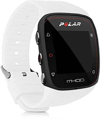 kwmobile Pulsera compatible con Polar M400 / M430 - Brazalete de silicona y TPU