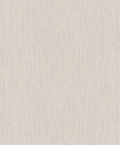 Rasch Tapeten Vliestapete (universell) Beige 10,05 m x 0,53 m #ROCKNROLLE 536164