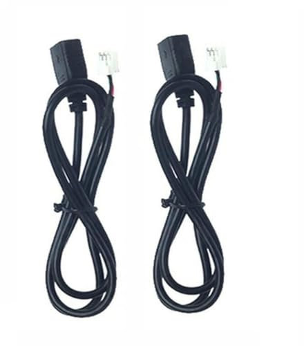 Strpump Android Car Radio Stereo 2 USB Ports (4-pin and 6-pin) Adapter Set for Aftermarket Android Radio GPS Head Unit with 16pin Power Socket