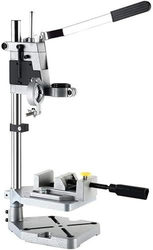 SUPPORTO VERTICALE DA BANCO PER TRAPANO 500 mm CON MORSETTA