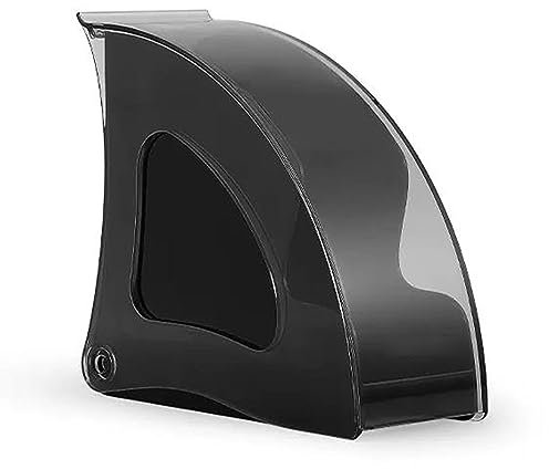 Coffee Filters Holder V60 Coffee Filter Holder with Dustproof Cover, Coffee Filter Paper Dispenser Rack Storage Box Organizer Fit #01 V60 Filter Paper for Coffee Shop Office Filter Holder (Color : Bl