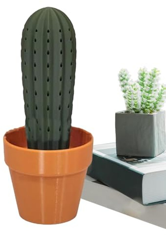 Dispenser per stuzzicadenti a forma di cactus, dispenser per stuzzicadenti a forma di cactus, decorazione creativa, unica per casa, ufficio, ristorante, design creativo con cactus