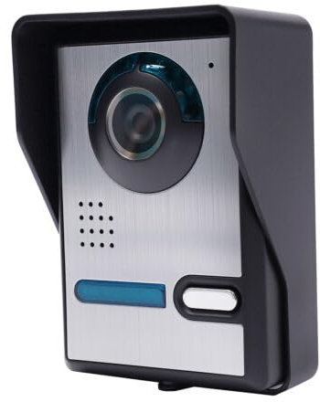 Videocitofono a 4 fili, con fotocamera 2, casa familiare, per l'installazione in hotel, case, appartamenti, uffici, ville, uffici e officine