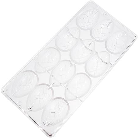 Garneck 3 Piezas Moldes De Fondant Molde De Torta Moldes De Cocina Molde De Chocolate Pegajoso Dulce Cubo Accesorio De Molde Para Hornear Molde De Huevo Transparent El Plastico