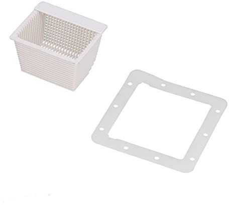 Tbest Kit Skimmer da Parete, Kit Skimmer per Piscina a Bocca Larga per Piscine per Carichi Pesanti per Piscine Termali e Piscine, Facilmente Installabile nella Parete della Piscina