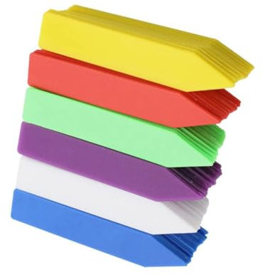 GANAZONO 200piezas Etiquetas Multifuncionales Para Flores Unidades Resistente Al Agua Para Exterior