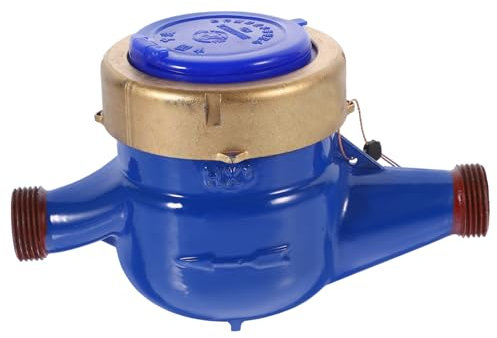 Zerodeko Compteur Eau à Rotor Robuste Pour Usage Domestique Installation Facile Protection Anti-casse Mesure Précise Du Débit Eau Potable