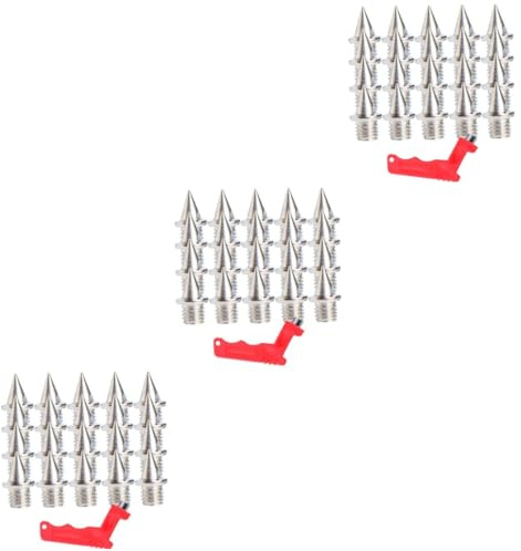 Toyvian 3 Set Punte per Scarpe Chiodate con Levachiodi Accessori per Pz Spikes per Corsa e Sport Adatti Sprint