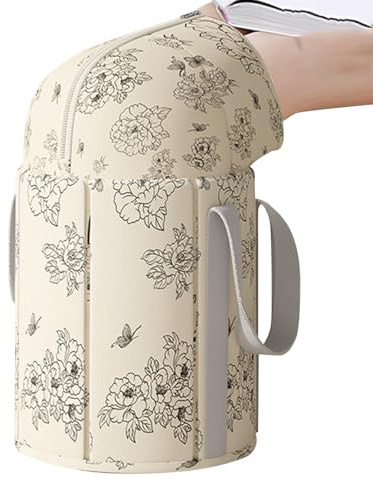 Seau de bain en pot profond - bassin spa pédicure thermique avec couverture de longueur du genou | Bain de thérapie d'eau chaude pour usage domestique | Sac Soaker pied pliable idéal pe
