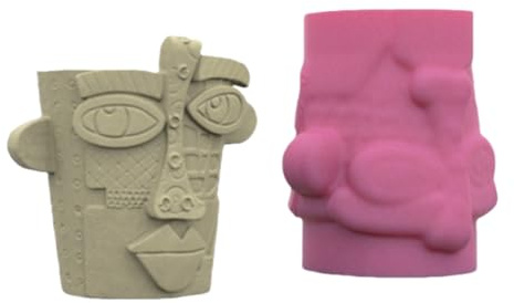 Creativo Merman Coda Fioriera Stabile Stampo in Silicone Riutilizzabile Cemento Artistico Cuso Artigianato Per Casa E Giardino Calcestruzzo Vaso Forma