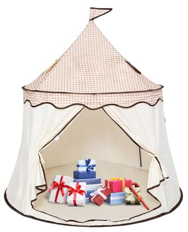 Tent for Kids Indoor – Play Toy Game House & Portable Children Pavilion | Large Nook for Living Room Playroom or Kindergarten | School Party & Family Gathering Activity Center