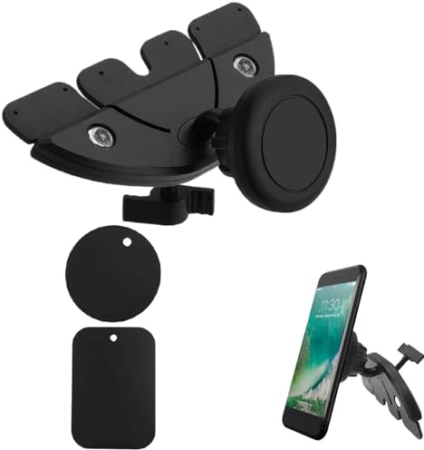 Magnetisk Bil Telefonhållare Roterande mobilvagga