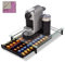 Masthome Tiroir de Rangement pour 60 Capsules Nespresso, Porte Dosette de Café avec Présentoir en Verre, Présentoir Distributeur Tiroir en Maille de Plateau Stockage pour Nespresso