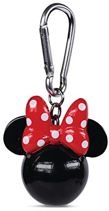 Disney Porte-clés 3D Minnie Mouse (tête), multicolore, taille unique, multicolore, taille unique